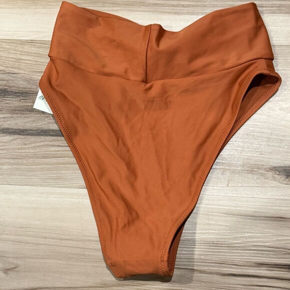 NEW Aerie High Cut Cheeky Bikini Bottom Women’s XS - Picture 3 of 3